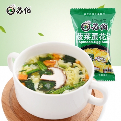 山東菠菜蛋花湯12g速食湯