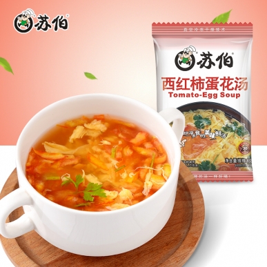 山東西紅柿蛋花湯8g彩包速食湯